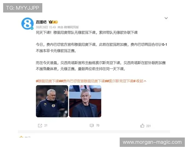 穆里尼奥下课索尔斯克亚解约欧战出局土超豪门双双重大决策 穆里尼奥下课索尔斯克亚解约欧战出局土超豪门双双重大决策